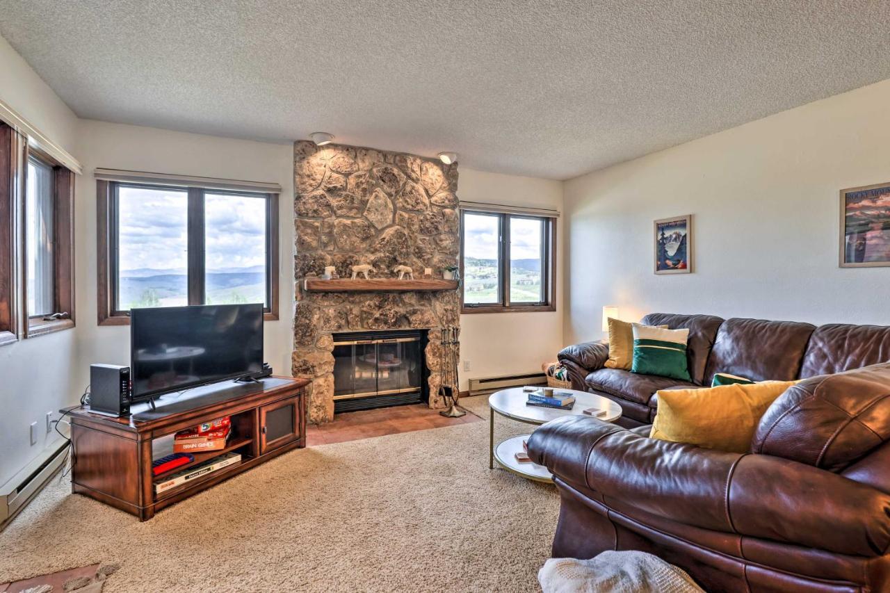 Granby Condo With In-Unit Hot Tub And Mtn Views! Exterior photo